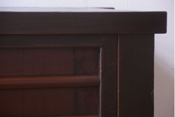 アンティーク家具　古民具・骨董　四尺　水屋箪笥サイドボード(2)