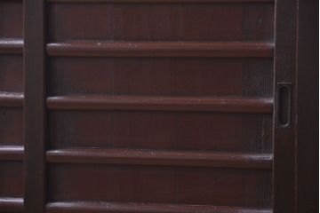 アンティーク家具　古民具・骨董　四尺　水屋箪笥サイドボード(2)