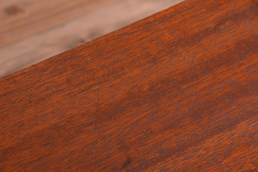 アンティーク家具　和製アンティーク　特大サイズ!古い木の重厚なマス目棚(収納棚、飾り棚)