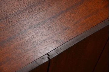 アンティーク家具　和製アンティーク　特大サイズ!古い木の重厚なマス目棚(収納棚、飾り棚)