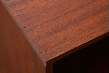 アンティーク家具　和製アンティーク　特大サイズ!古い木の重厚なマス目棚(収納棚、飾り棚)