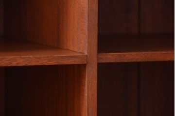 アンティーク家具　和製アンティーク　特大サイズ!古い木の重厚なマス目棚(収納棚、飾り棚)