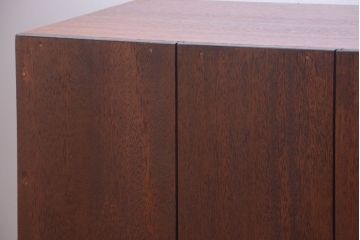 アンティーク家具　和製アンティーク　特大サイズ!古い木の重厚なマス目棚(収納棚、飾り棚)