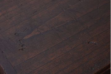 アンティーク家具　古民具・骨董　明治期　重厚な金具のアンティーク帳場箪笥