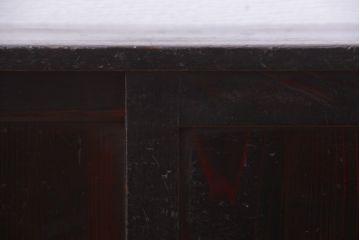 アンティーク家具　古民具・骨董　明治期　古い木のシンプルなアンティーク戸棚