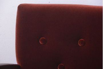 レトロ家具　和製アンティーク　レトロな1人掛けアームソファ(1)