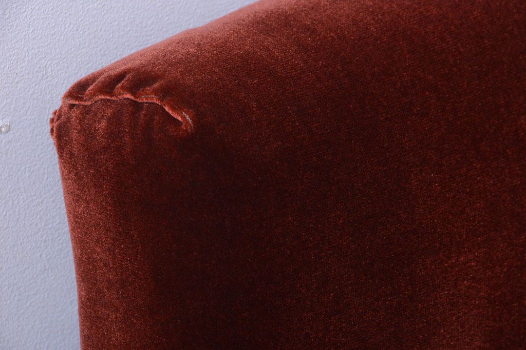 レトロ家具　和製アンティーク　レトロな1人掛けアームソファ(1)