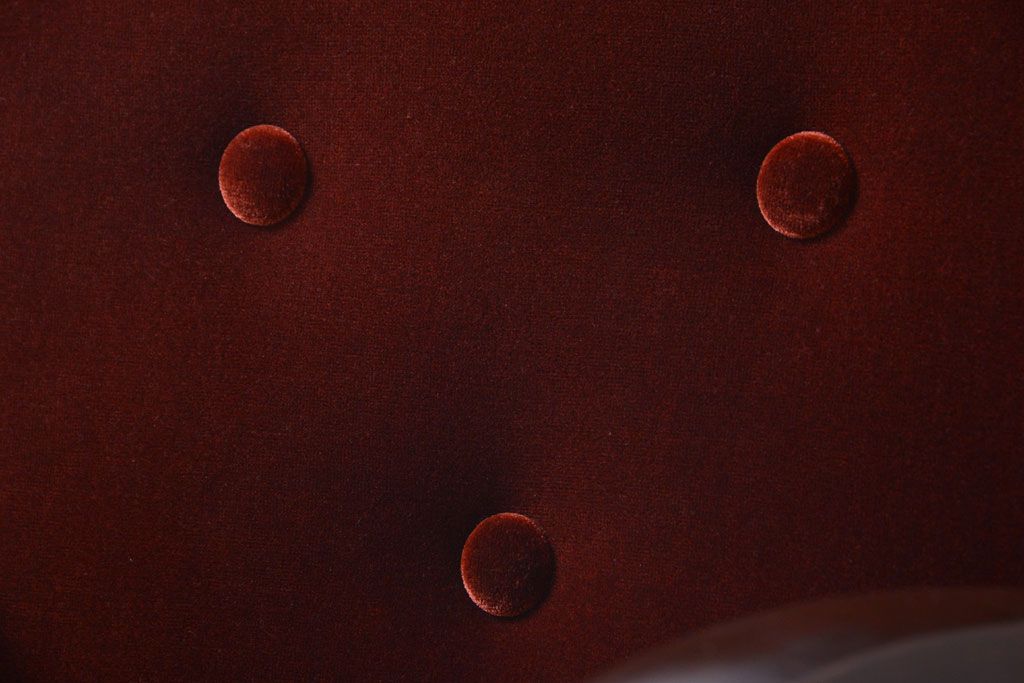 レトロ家具　和製アンティーク　レトロな1人掛けアームソファ(1)