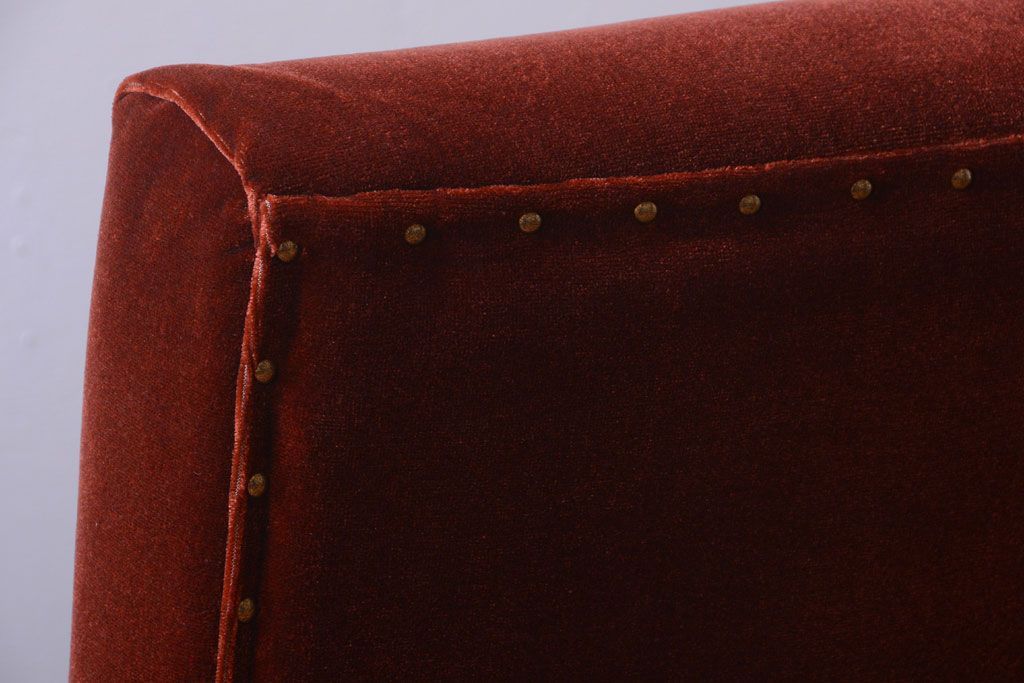 レトロ家具　和製アンティーク　レトロな1人掛けアームソファ(1)