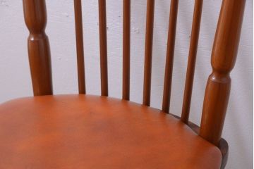 ヴィンテージ家具　ビンテージ　MATSUDA　レトロなウィンザーチェア(1)(ウインザーチェア)