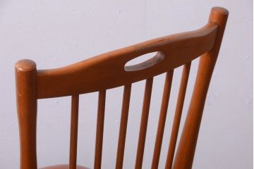 ヴィンテージ家具　ビンテージ　MATSUDA　レトロなウィンザーチェア(1)(ウインザーチェア)