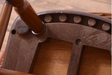 ヴィンテージ家具　ビンテージ　MATSUDA　レトロなウィンザーチェア(1)(ウインザーチェア)