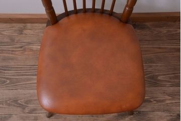 ヴィンテージ家具　ビンテージ　MATSUDA　レトロなウィンザーチェア(1)(ウインザーチェア)