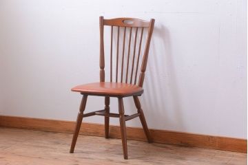 ヴィンテージ家具　ビンテージ　MATSUDA　レトロなウィンザーチェア(2)(ウインザーチェア)