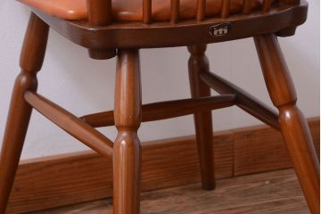 ヴィンテージ家具　ビンテージ　MATSUDA　レトロなウィンザーチェア(2)(ウインザーチェア)