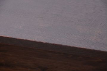アンティーク家具　和製アンティーク　古い栗材のシックな浮造り座卓