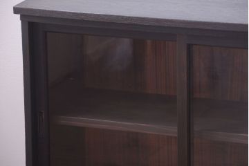 アンティーク家具　和製アンティーク　古い木の引き出し付き小さな収納棚