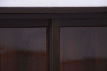 アンティーク家具　和製アンティーク　古い木の引き出し付き小さな収納棚