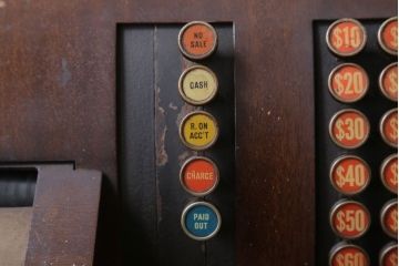 アンティーク雑貨　USビンテージ　ナショナルレジスター(キャッシャー)