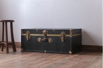 アンティーク雑貨　USビンテージ　Seward Trunk Co.(シーワード)　古いトランク