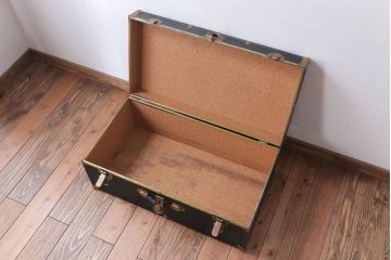 アンティーク雑貨　USビンテージ　Seward Trunk Co.(シーワード)　古いトランク