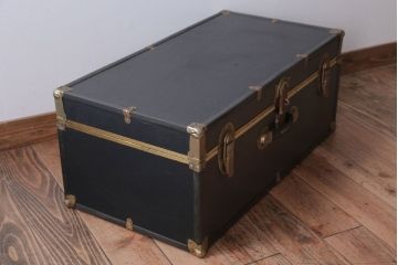 アンティーク雑貨　USビンテージ　Seward Trunk Co.(シーワード)　古いトランク