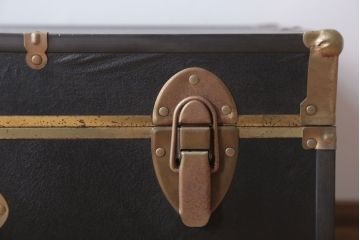 アンティーク雑貨　USビンテージ　Seward Trunk Co.(シーワード)　古いトランク