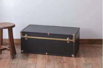 アンティーク雑貨　USビンテージ　Seward Trunk Co.(シーワード)　古いトランク