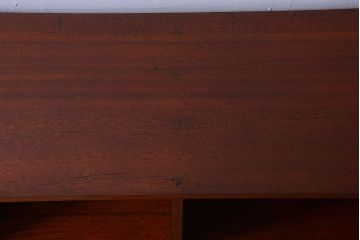 アンティーク家具　和製アンティーク　特大サイズ!古い木の重厚なアンティークマス目棚(3)