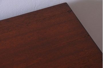 アンティーク家具　和製アンティーク　特大サイズ!古い木の重厚なアンティークマス目棚(3)