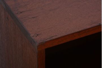 アンティーク家具　和製アンティーク　特大サイズ!古い木の重厚なアンティークマス目棚(3)