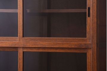 アンティーク家具　和製アンティーク　古い木製の縦型重ね収納棚