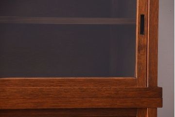 アンティーク家具　和製アンティーク　古い木製の縦型重ね収納棚