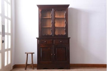 中古　松本民芸家具　おしゃれな食器棚