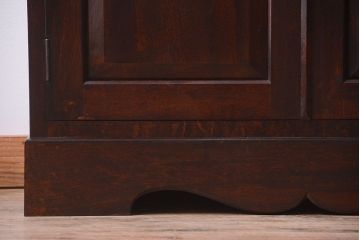 中古　松本民芸家具　おしゃれな食器棚