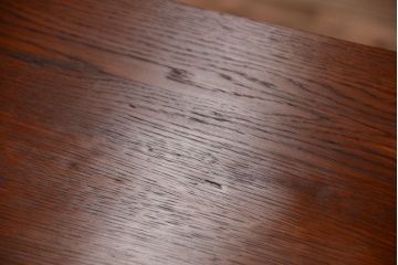 【リメイク・ダイニングテーブル】天板オーク材のダイニングテーブル