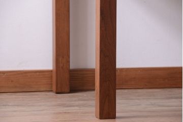 【リメイク・ダイニングテーブル】天板オーク材のダイニングテーブル