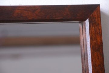 中古　民芸家具　シンプルでシックなドレッサー(鏡台)
