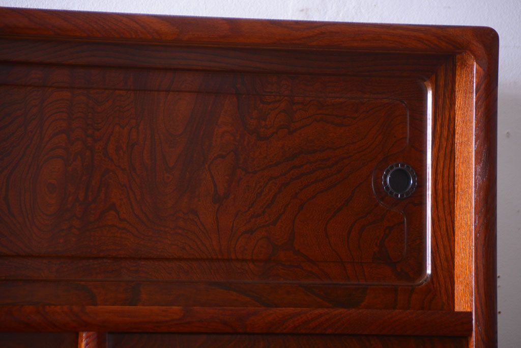 中古　民芸家具　超特大!高級重ね茶箪笥