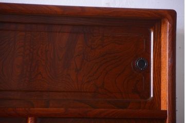 中古　民芸家具　超特大!高級重ね茶箪笥