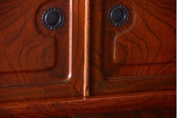 中古　民芸家具　超特大!高級重ね茶箪笥