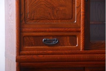 中古　民芸家具　超特大!高級重ね茶箪笥