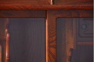 中古　民芸家具　超特大!高級重ね茶箪笥