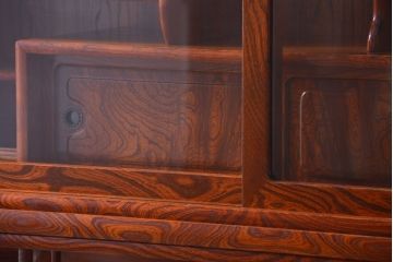 中古　民芸家具　超特大!高級重ね茶箪笥