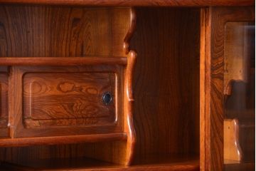 中古　民芸家具　超特大!高級重ね茶箪笥