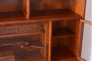 中古　民芸家具　超特大!高級重ね茶箪笥