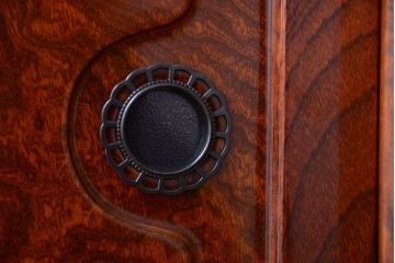 中古　民芸家具　超特大!高級重ね茶箪笥