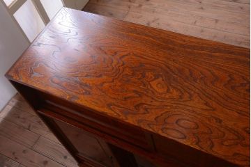 中古　民芸家具　超特大!高級重ね茶箪笥