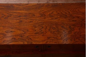 中古　民芸家具　超特大!高級重ね茶箪笥