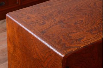 中古　民芸家具　超特大!高級重ね茶箪笥